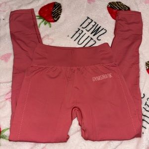 Gymshark breeze lightweight seamless leggings rose slate